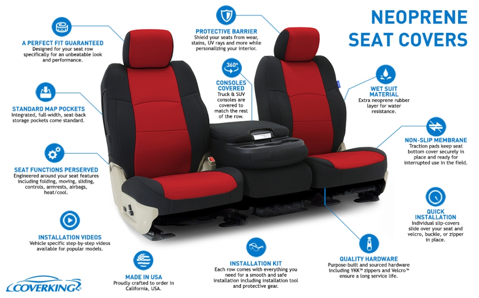 Coverking Neoprene Seat Covers