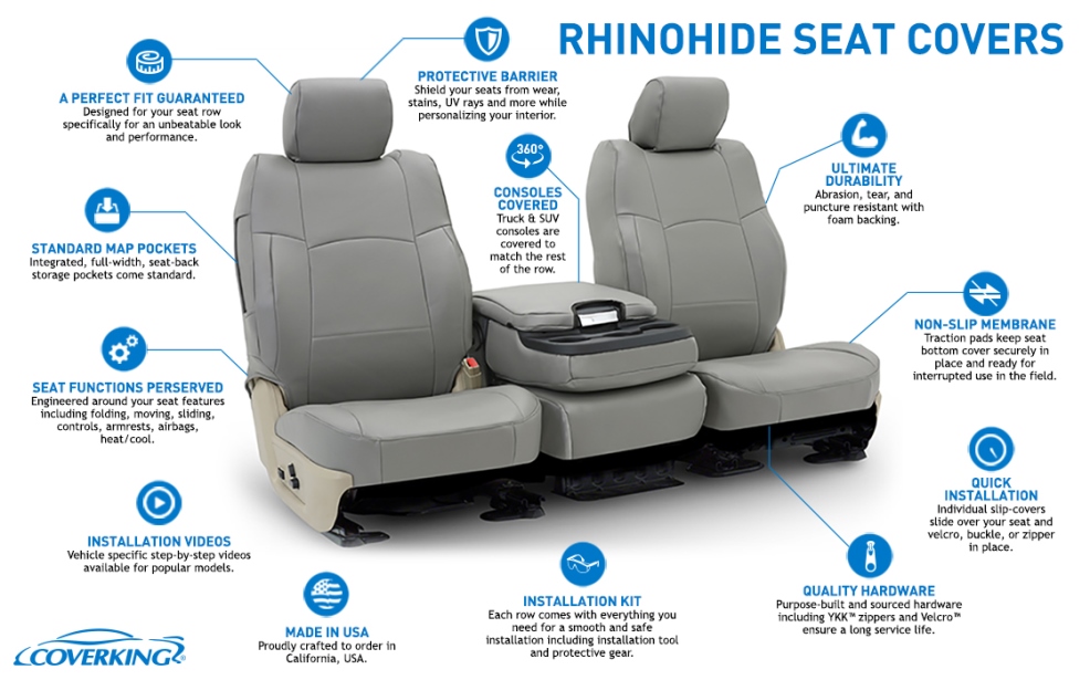 Coverking Rhinohide Custom Seat Covers